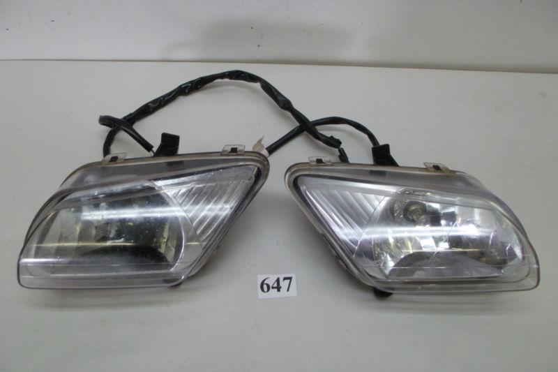 Honda rancher 350 trx350t atv oem headlight set 04 2004 647