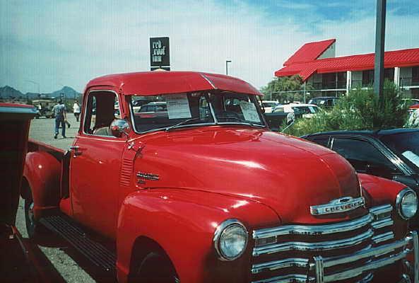 1947-53 chevrolet and gmc truck outside sunvisor