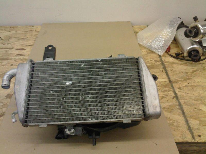 Honda gl1800 left radiator w/cooling fan