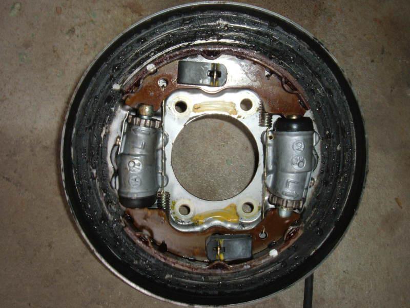 2001 honda rubicon trx 500 4x4 atv front left brakes w/ pads master cylinders