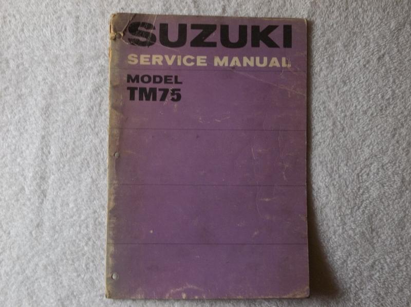 1974 suzuki tm75 service manual 74 tm 75