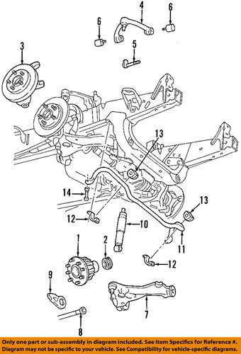Ford oem 5l3z-3084-c control arm/suspension control arm
