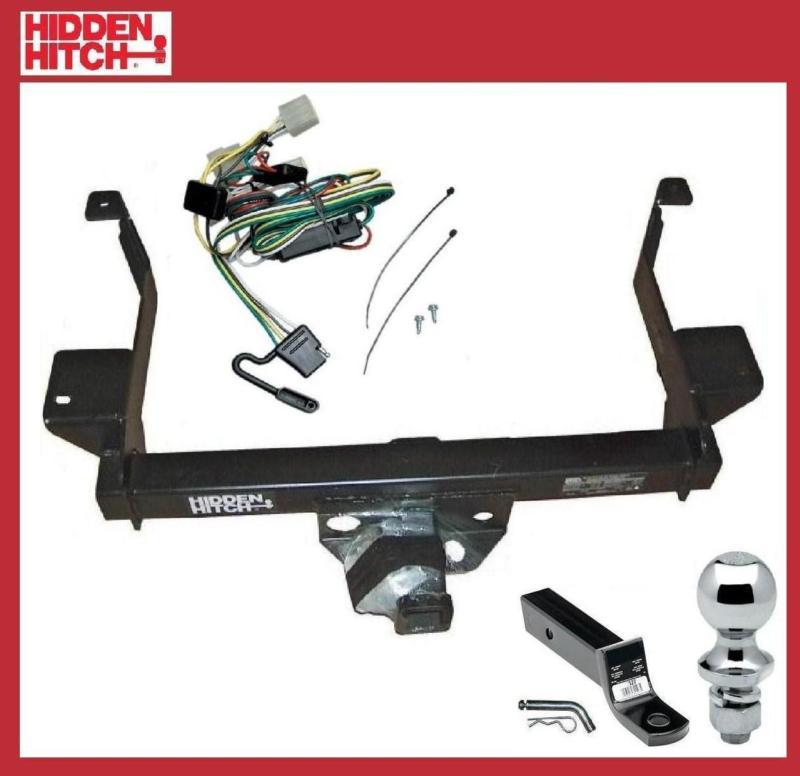 Trailer hitch complete package for 1998-2004 toyota tacoma class 3, tow receiver