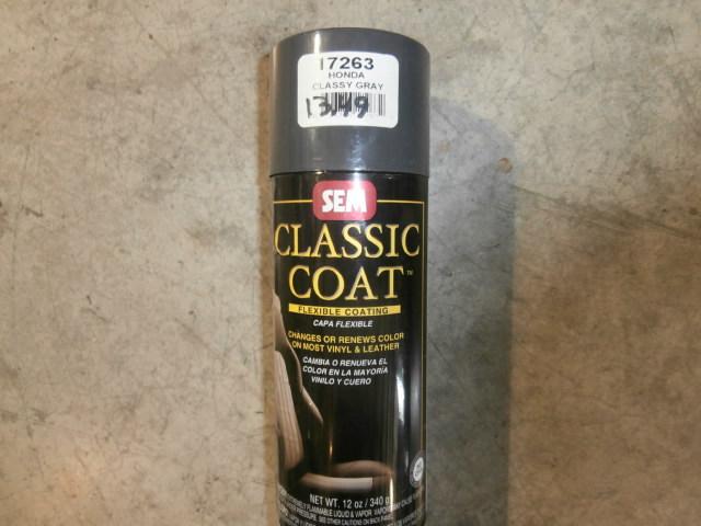 Sem color coat flexible coating spray paint 17263 honda classy gray 12 oz m682