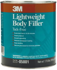 3m marine lightwight body filler - gallon 5801