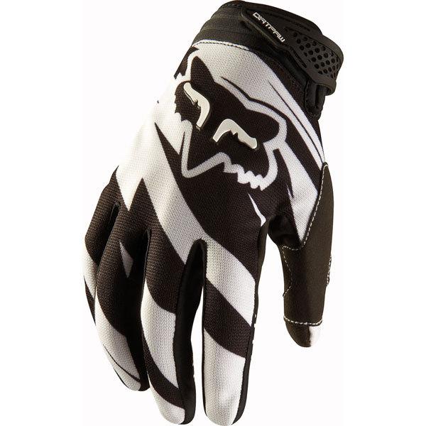 Black l fox racing dirtpaw costa youth gloves 2013 model