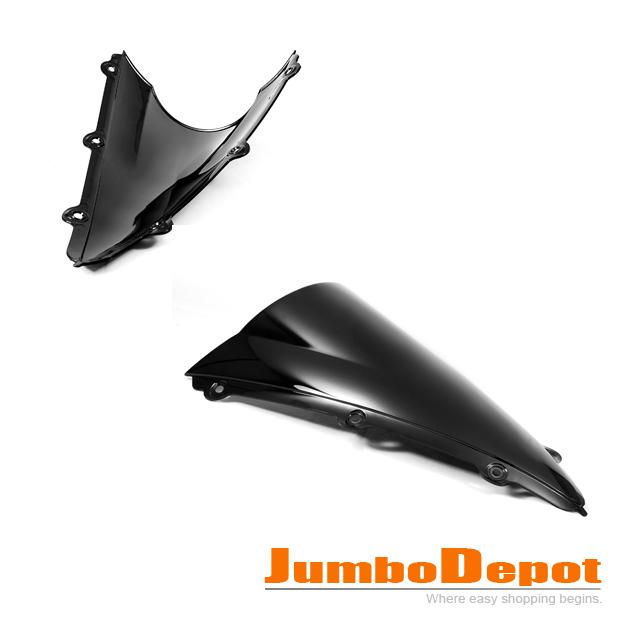 1 piece motorcycle wind shield wind screen new for yamaha yzf r1 05 06 black