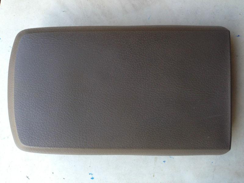 2002 to 2005 ford explorer arm rest center console beige/tan 