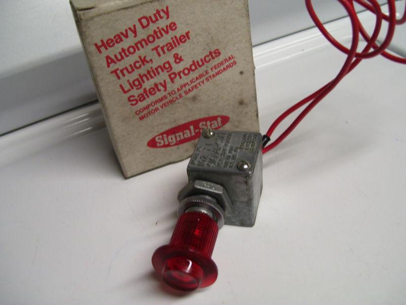 Old nos vintage signal stat accessory 4 way flasher hazard auto car light switch