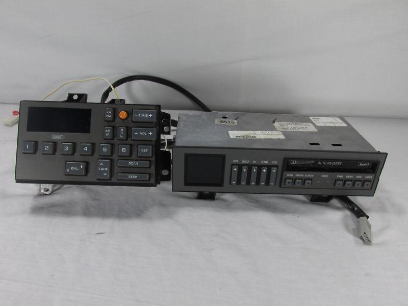 Gmc delco truck eq radio control head & tape deck 1988-1994 16154435 & 16165515
