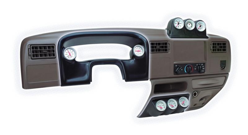 Auto meter 15016 gauge works; triple dash pod