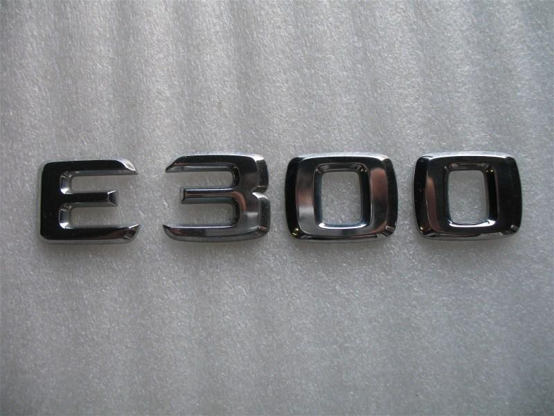 1997 mercedes e300 diesel trunk chrome emblem logo decal 95 96 97 98 99 00 01 02