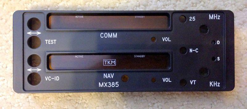 Tkm mx-385 black replacement faceplate only "new" "below cost" "look" "look" !!!