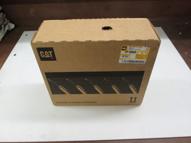 Catepillar cat multipurpose grease 1p-0808 10 cartridge case **new**