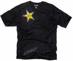 New rockstar one industries intersect tshirt black medium