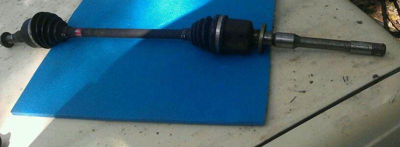 02-07 saturn vue  front axle shaft  awd tranny