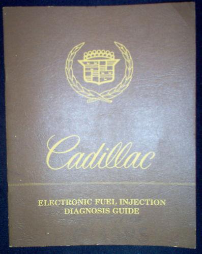 1975 cadillac efi diagnosis guide service shop manual  