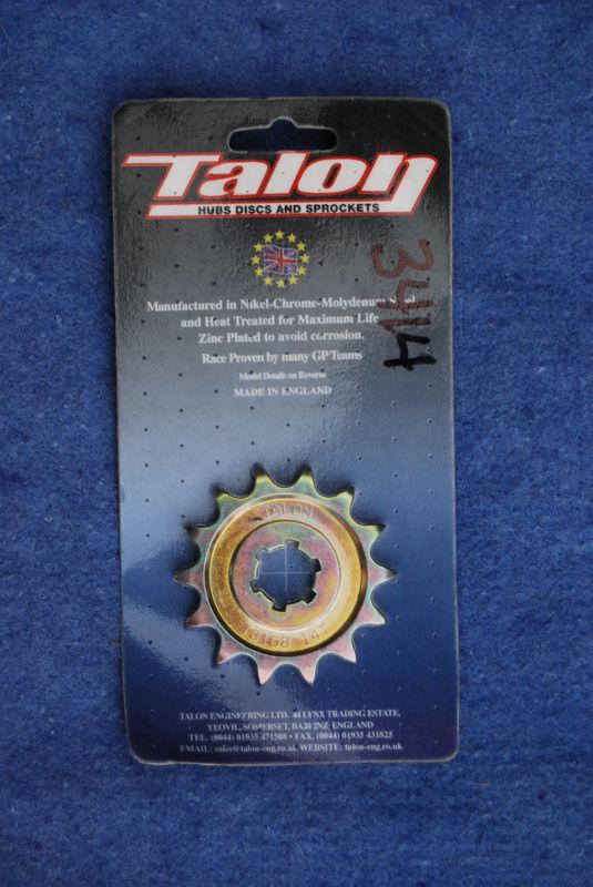Talon front sprocket fits suzuki rm80 and yamaha yz80  dt125  dt175  ty175   14t