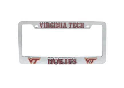 Collegiate license plate frames