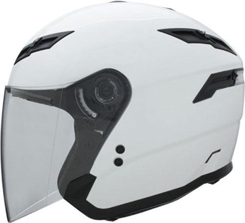 Gmax gm67 open face helmet pearl white xl/x-large