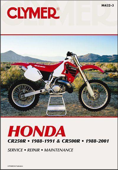 Honda cr250r 1988-1991, cr500r 1988-2001 repair manual