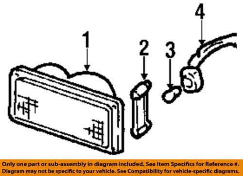 Gm oem 9441838 parking light bulb-bulb