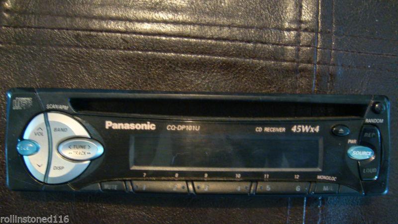 Panasonic stereo face plate radio faceplate only cq-dp101u
