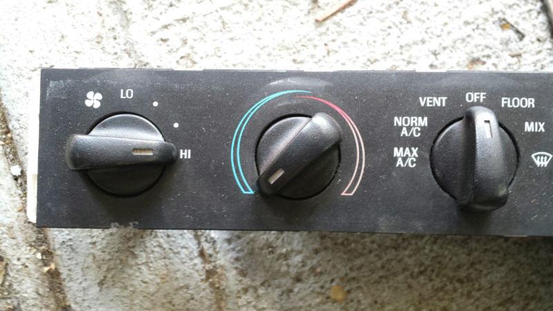 94-98 ford mustang gt heater ac control used 95 96 97