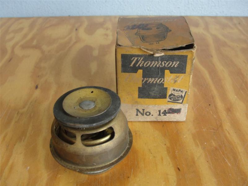 Nos 1941 1942 1946 ford pass car & truck thomson thermostat #14