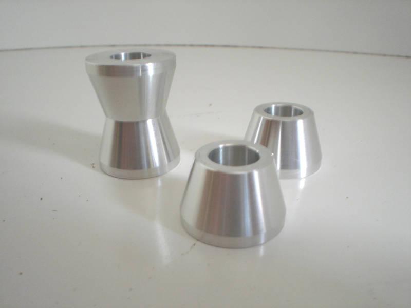 Billet Aluminum KXF KDX KLX KAWASAKI Bar Cones Solid Handlebar Mounts