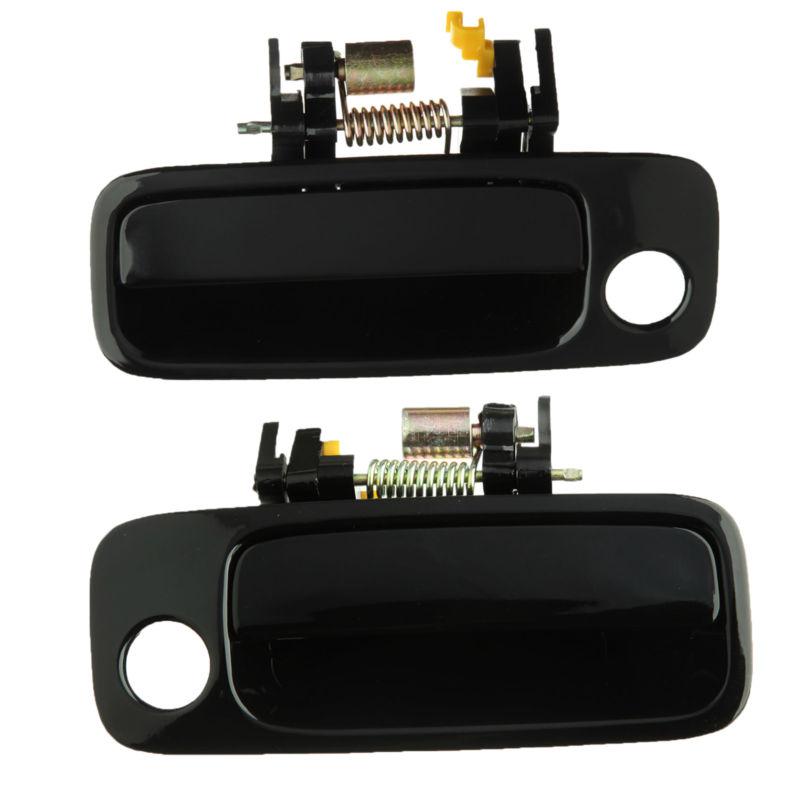 97 98 99 00 01 toyota camry outside exterior door handle black 202 front pair