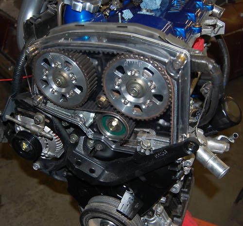 Clear cam gear cover for gen 2 3s-gte engine!