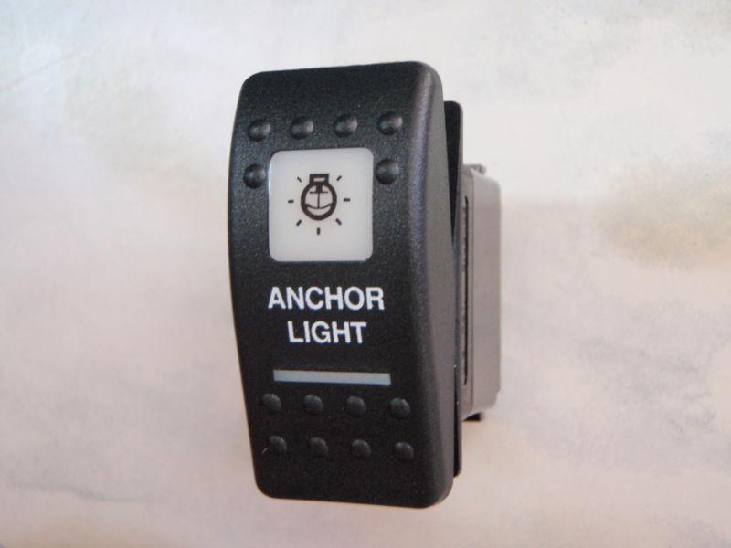 Anchor light switch boat parts  v1d1 black carling contura ii 2 white lighted