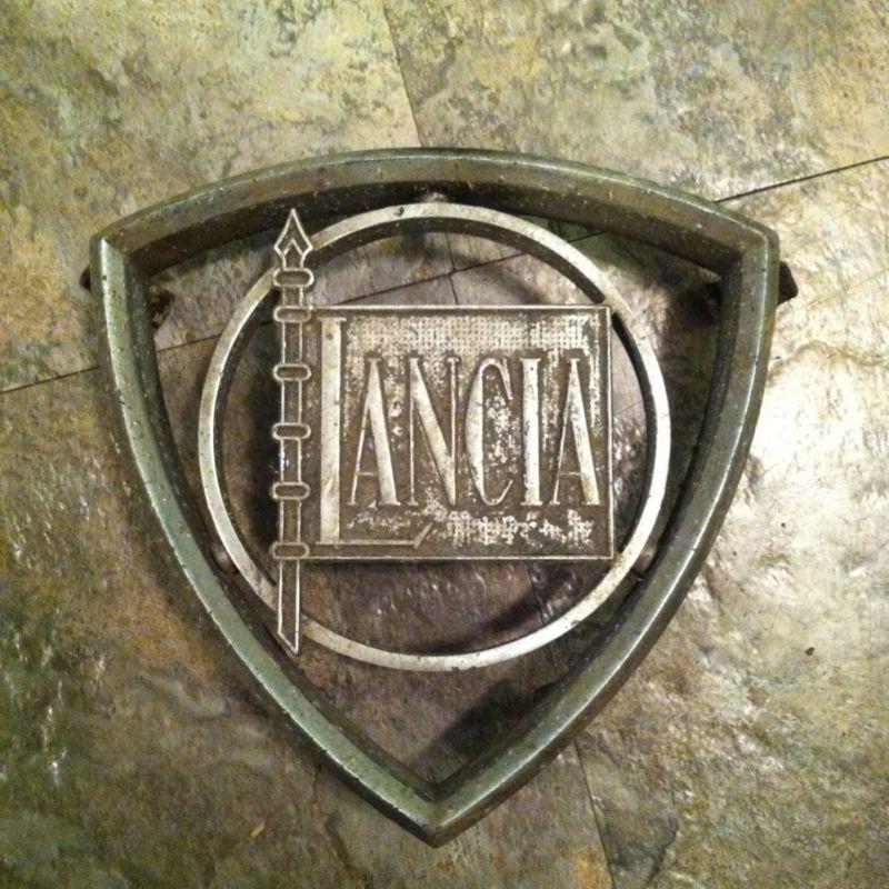 Lancia appia spider badge emblem grill vintage antique