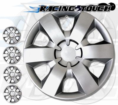 4pcs set 14" inches metallic silver hubcaps wheel cover rim skin hub cap #226