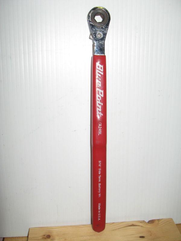 Side terminal battery wrench -- 5/16" gm -- blue point