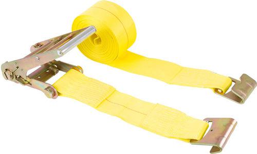 4"x40' ratchet tie down strap+flat hooks-truck-trailer cargo (4in-rat-flat-40)