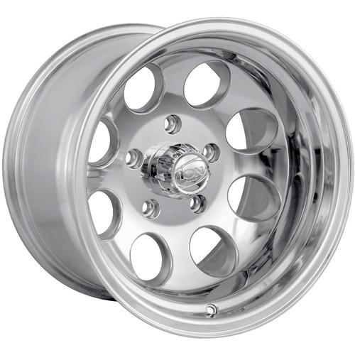 17x9 polished alloy ion style 171  6x5.5 +0 rims open country mt lt285/75r17