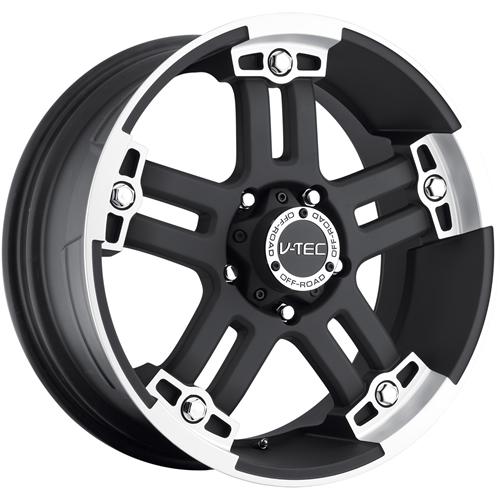 18x9 black v-tec warlord  6x135 +25 rims toyo open country at ii 275/65/18 tires