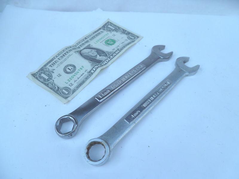 Craftsman  combonation  wrenches   14mm   1) 6pt   and   1) 12pt    lot4