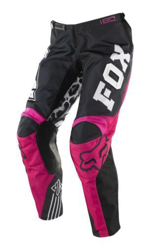 Fox racing kids girls 180 pants 2014 us 5 black pink