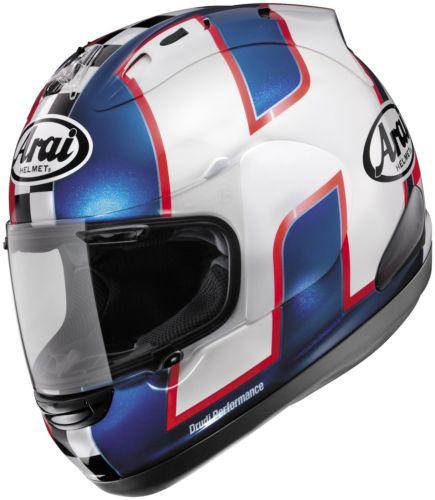 Arai corsair v graphics motorcycle helmet haslam wsbk 2 large