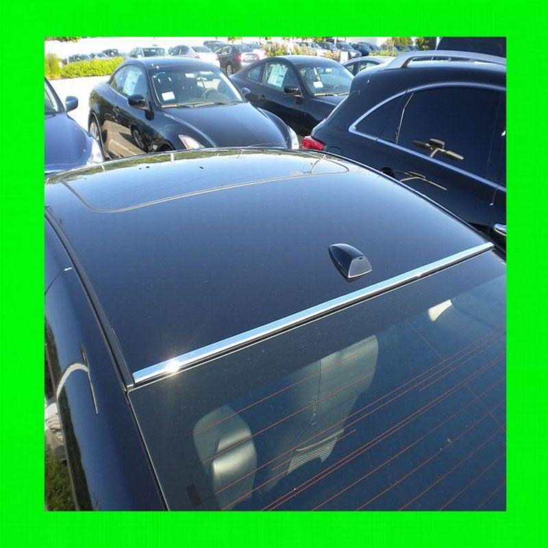 Mercedes chrome front/back roof trim molding 2pc w/5yr wrnty+free interior pc 1