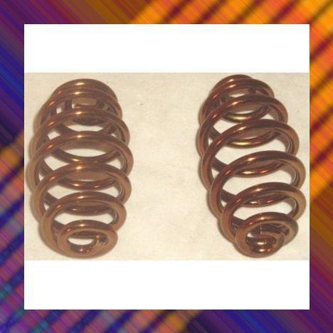 Solo seat springs copper 4"  coil style