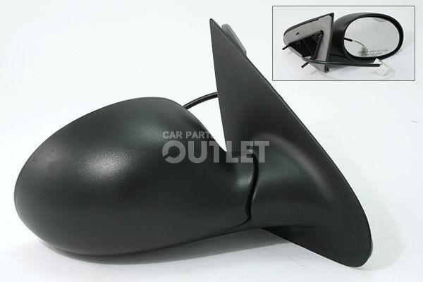 2002 02 dodge neon power side remote mirror manual foldable textured black right