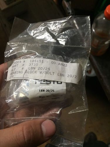 Festo lbn-20/25 bearing block w/ bolt