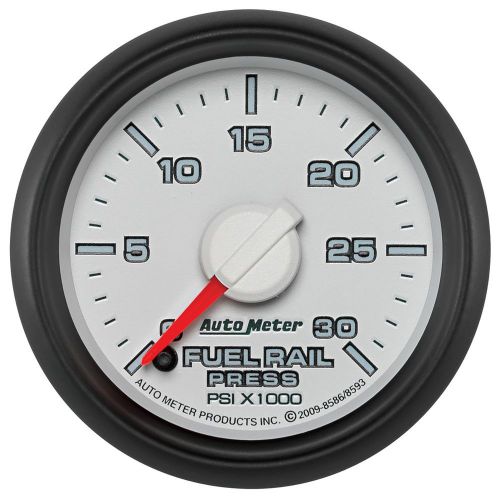 Auto meter 8586 factory match; fuel rail pressure gauge fits ram 2500 ram 3500
