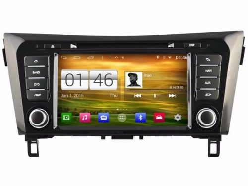 8&#034; android 4 car dvd player gps radio for nissan x-trail qashqai roque 2014-2016