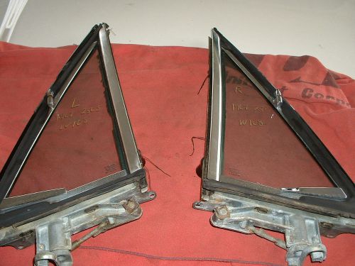 Mercedes-benz front vent window, complete, from a 1967 250s w108, choice