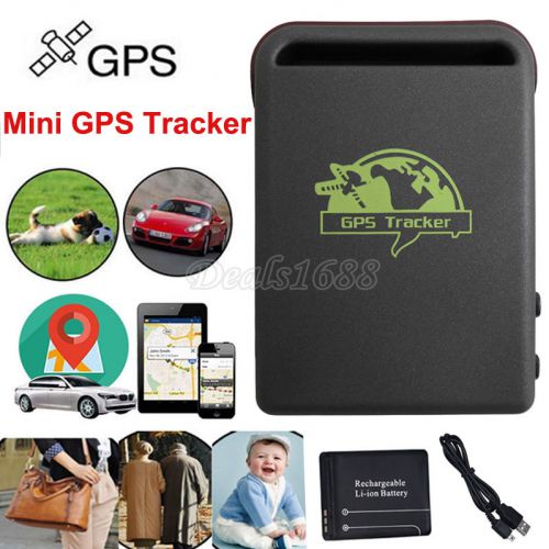 Mini gps gsm gprs tracker car realtime vehicle spy tracking device locator tk102